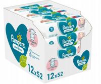 Pampers салфетки Sensitive 12x52 шт.