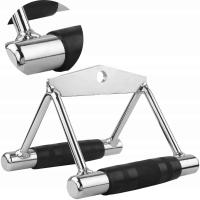 ДВОЙНАЯ ТРЕХУГОЛЬНАЯ РУЧКА ДЛЯ АТЛАСА, СТАЛЬНОЙ ПОДЪЕМНИК ДЛЯ ТРИЦЕПСА, КАЧЕСТВО СПИНЫ