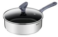 Сковорода с глубокой крышкой Tefal Daily Cook 24 см антипригарная индукция G7303255