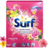 Surf Fresh Tropical Lily & Rose proszek uniwersalny do prania 5kg 100 prań