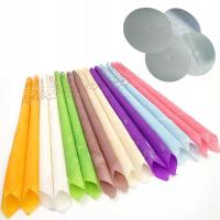 УШНЫЕ СВЕЧИ АРОМАТИЧЕСКИЕ РАКОВИНЫ 16 ШТ 4 ПОДСТАВКИ