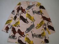 MORELOWA tunika z kotami kieszonki r.122 LINDEX