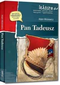 Г-н Тадеуш чтение с исследованием Adam Mickiewicz