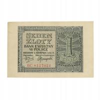 Generalna Gubernia - 1 złoty - 1941r ser. BC