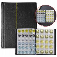ALBUM NA MONETY NUMIZMATYCZNY 250 KIESZENI KSIĄŻKA KOLEKCJONERSKA