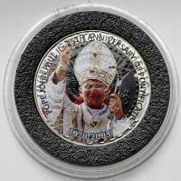 1303. USA, 1 dolar 2003-P, 25-lat Pontyfikatu Jana Pawła II