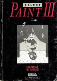 PAINT III DELUXE manual for your Amiga