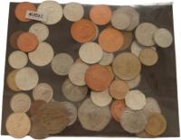 [D3561] Zestaw 50 monet każda inna mix z całego świata piękne stany