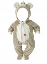 Кукольная одежда, Детский наряд, комбинезон для новорожденных, бежевый медведь, коала, панда 92