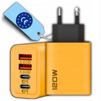 Быстрое зарядное устройство USB TYPE-C 120W QC 3.0 PD для телефона ноутбука