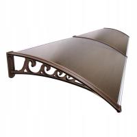 КОЗЫРЕК НАД ДВЕРИ НАВЕС 240 x 100 ПОЛИКАРБОНАТ