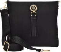 Torebka Listonoszka Damska Monnari Czarna Lekka Pojemna Na Ramię Crossbody