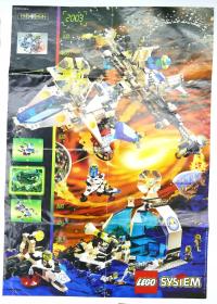 LEGO JEDNOSTRONNY PLAKAT LEGO 1996r.