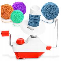 PRZEWIJARKA DZIERGANIE RĘKODZIEŁO RĘCZNA NAWIJARKA DO WŁÓCZKI PRZĘDZY WEŁNY