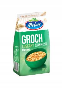 Melvit Groch łuskany połówki 400 g