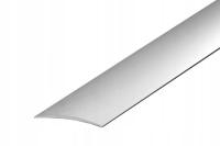Listwa ochronna aluminiowa owalna 60x5,1mm klejona L= 1m Srebrny Mat