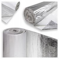 Не сплетенная стеклянная крышка 5мм термоизоляционного мата алюминиевая с клеем