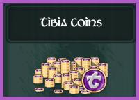 250 TIBIA COINS - ВСЕ СЕРВЕРЫ TIBIA