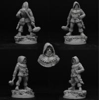 Scibor 28FM0760 RPG FIgurka Robber / Bandit 28mm [Resin] 24H