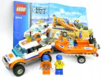 LEGO CITY 60012 Wóz terenowy i łódź nurków