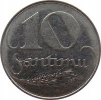 2004. Łotwa 10 Santimu 1922