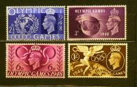 ANGLIA ** Jerzy VI, letnia olimpiada w Londynie Mi 237-40