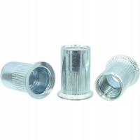 M8 NITONAKRĘTKA OCYNKOWANA DUZY STOŻEK 10SZT NITKA