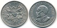Kenia 50 Cents - 1978r ... Monety