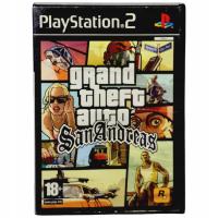 GTA Grand Theft Auto San Andreas na PlayStation 2 (PS2) pudełkowa