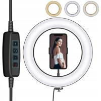 LED SOFT RING LIGHT LAMPA PIERŚCIENIOWA M16 USB