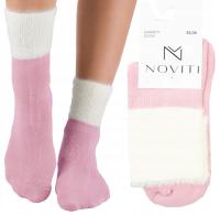 SKARPETKI SKARPETY DZIEWCZĘCE FROTTE CIEPŁE NIEUCISKAJĄCE 31/34 N024C