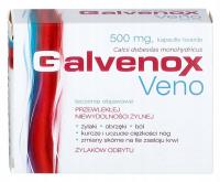 Galvenox Veno 500 mg żylaki hemoroidy 60 kapsułek