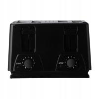 Toster Stainless Steel Bread Toaster black 10000 W