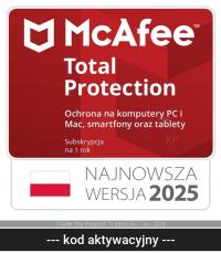 McAfee Total Protection 10 st. / 12 miesięcy ESD