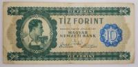 10 forintów 1946 Węgry banknot ogromna rzadkość poprawna prezencja stan III