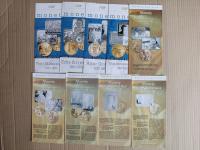 Foldery NBP Polscy malarze XIX/XX w. komplet 9 szt j.polski