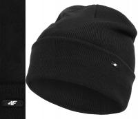 Зимняя осенняя шапка 4F мужская женская U0741 спортивная теплая двухслойная