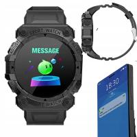 SMARTWATCH МУЖСКИЕ ЧАСЫ КИСЛОРОДНОЕ ДАВЛЕНИЕ СНА ШАГОМЕР IP67 УВЕДОМЛЕНИЯ