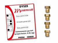 Dysze gazowe Mastercook (propan-butan)