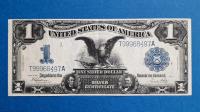 1 dolar USA 1899 Silver Certificate Black Eagle PIĘKNY!!!