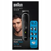 Braun Series 5 MGK5410, 9 w 1 Zestaw do brody, włosów, uszu trymer golarka