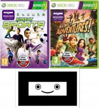 Kinect Adventures + Kinect Sports XBOX 360 PL