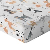 Простыня для кроватки 120x60 с эластичной лентой, толстый хлопок, 100% польский продукт