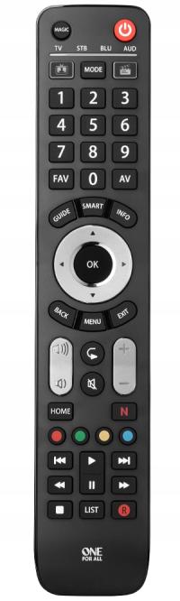 One For All URC7145 Smart Control Universal Remote Control - 4 devices -