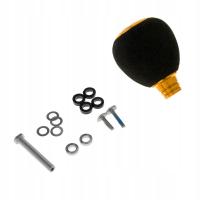 Uchwyt wędkarski Pokrętło Zapasowy uchwyt Część wahacza Złota