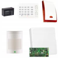 KOMPLETNY PRZEWODOWY ZESTAW ALARMOWY DO DOMU PARADOX SPECTRA 1 CZUJKA RUCHU