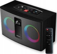 Przenośny głośnik Bluetooth FERGUSON Regent 300BT Radio FM LED RGB + pilot