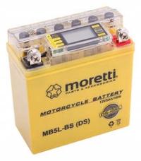 Akumulator żel LCD MORETTI MB5L-BS 5 Ah YB5L-BS
