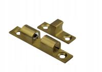 Chwytak zatrzaskowy 60x10,5 mm – miedziany zatrzask do drzwi i szafek