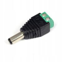 Wtyk zasilający DC męskie Elektroweb Wtyczka męska DC 5.5/2.5